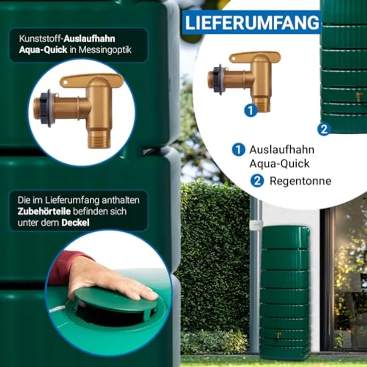 Garantia Wandtank Slim 650 L dunkelgrün - 211804 – Bild 5
