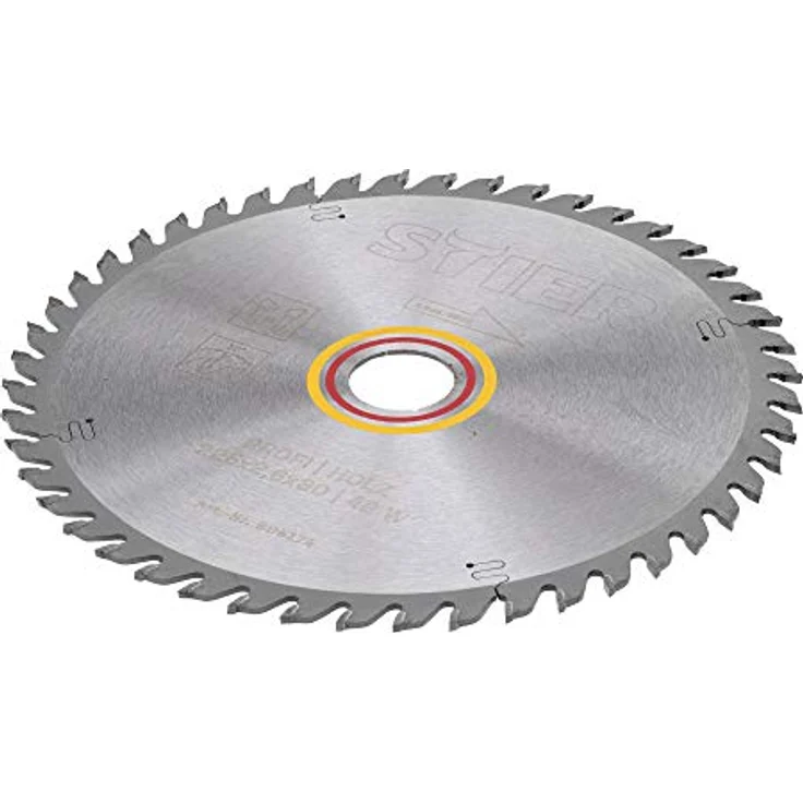 STIER Profi Kreissägeblatt, für Tischkreissägen, Holz, 225x2,6x30, 48 Wechslezähne, gehärtet, 10° Spanwinkel – Bild 4