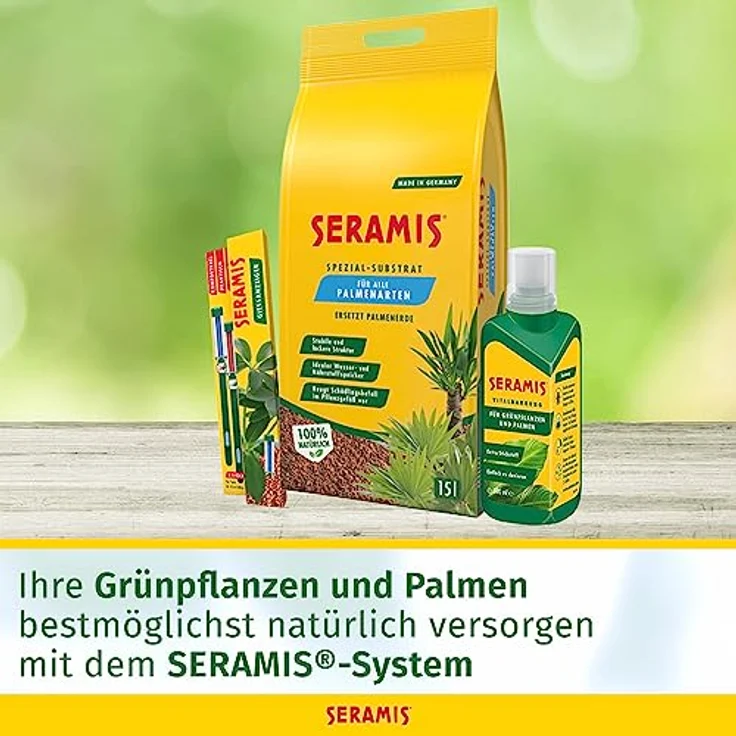 Stroetmann SERAMIS Vitalnahrung für Grünpflanzen 0,5 L – Bild 6