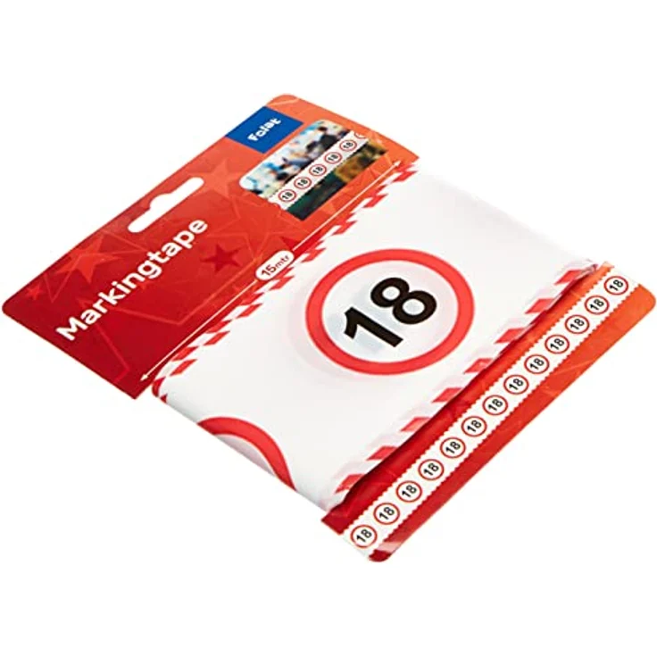 Absperrband mit Zahl 18 - Preisvergleich – Bild 3