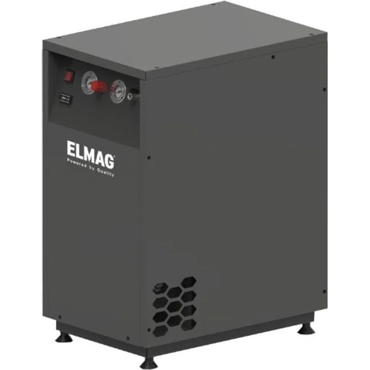 ELMAG Dentalkompressor 350/8/30W-SILENT EXTREME SD, ölfrei mit Adsorptionstrockner für hygienische Druckluft, 2,00 CV