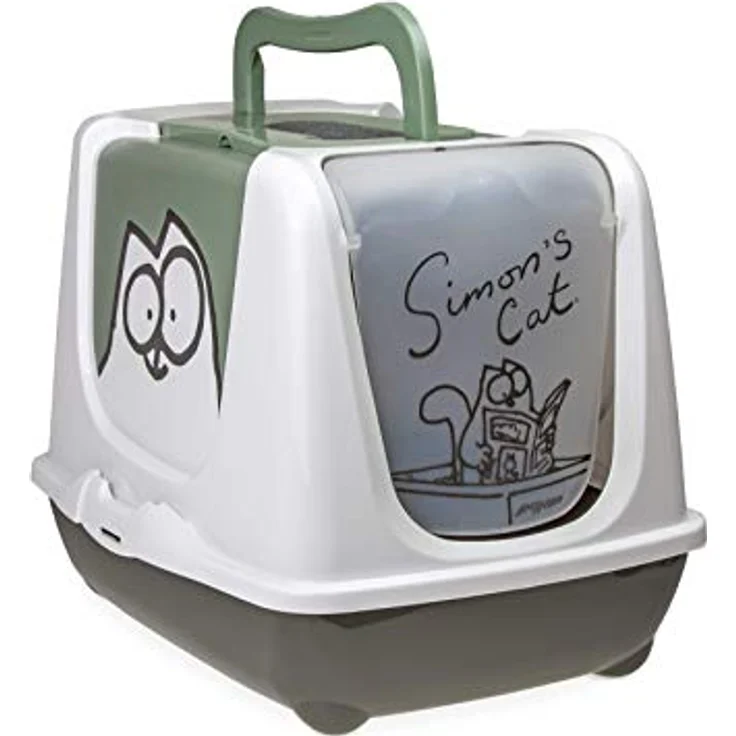 Simon's Cat Katzentoilette L: 50 cm B: 37 cm H: 39 cm – Bild 1