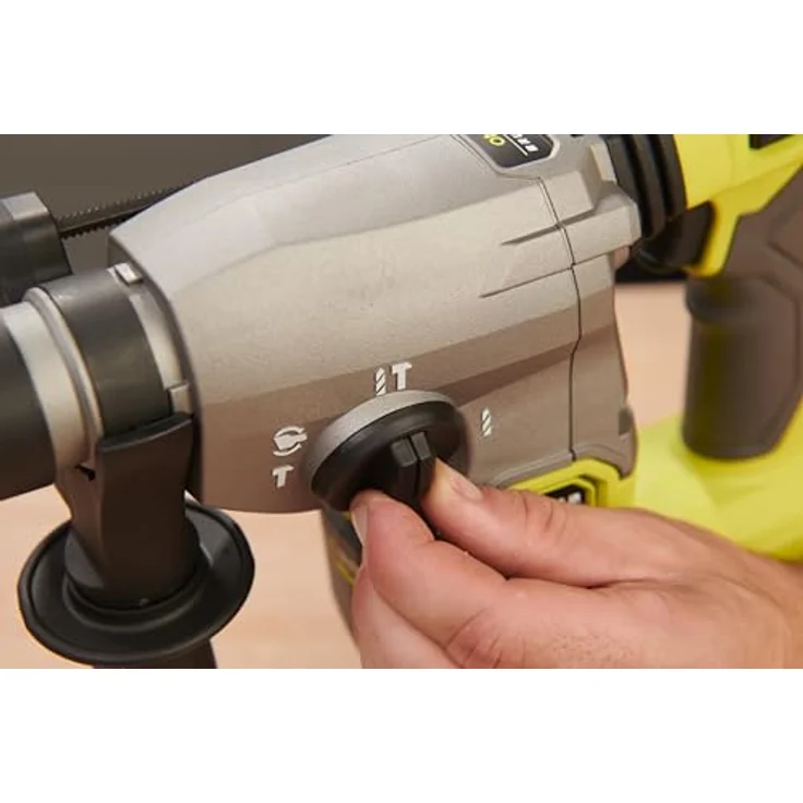 Ryobi RSDS18BL-0 One+ Akku-SDS-Bohrhammer, 2,5 Joule Brushless 18 V mit SDS-Plus Aufnahme und LED-Leuchte – Bild 6