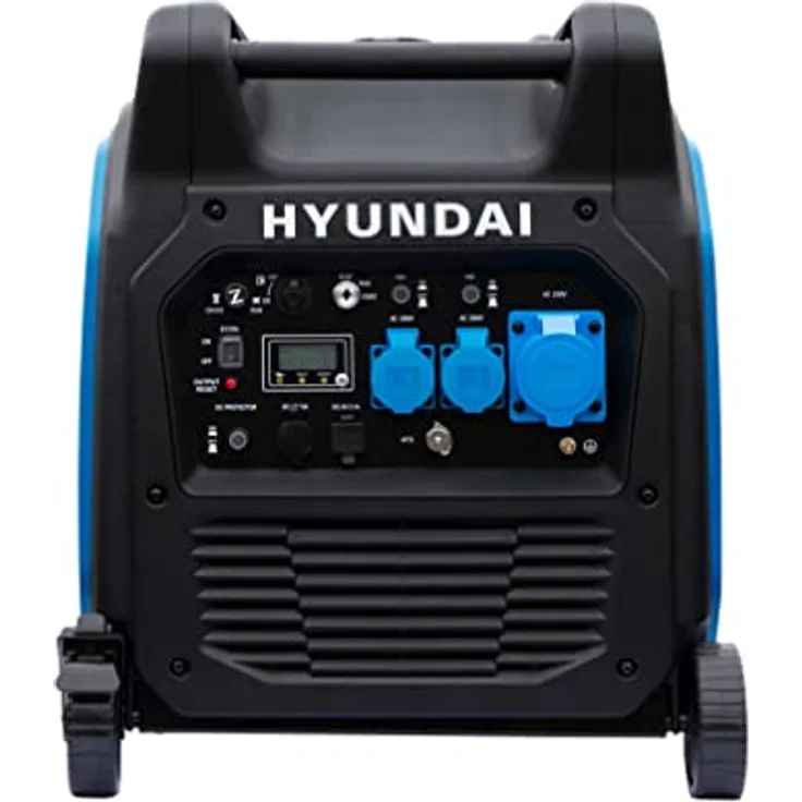 HYUNDAI Inverter-Generator HY6500SEi D (Inverter Stromerzeuger, Benzin Generator mit 6.5 kW Maximalleistung, Notstromaggregat, Stromaggregat) – Bild 2