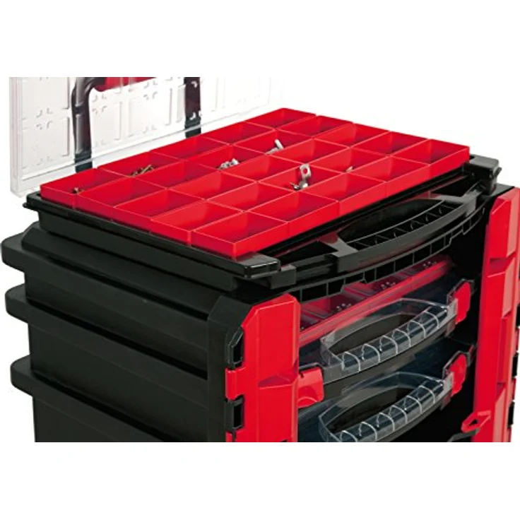TAYG 159008 Trail-Box Nr.59 PRO Werkzeugtrolley Nr. 59 500 x 410 x 770 mm – Bild 7