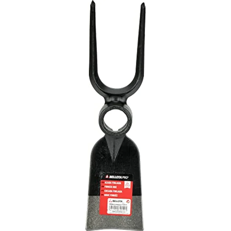 Bellota HOE344600P Doppelnutzung geschmiedete Hacke, Diamantzahngabel und Hacke, mit Anti-Twist System