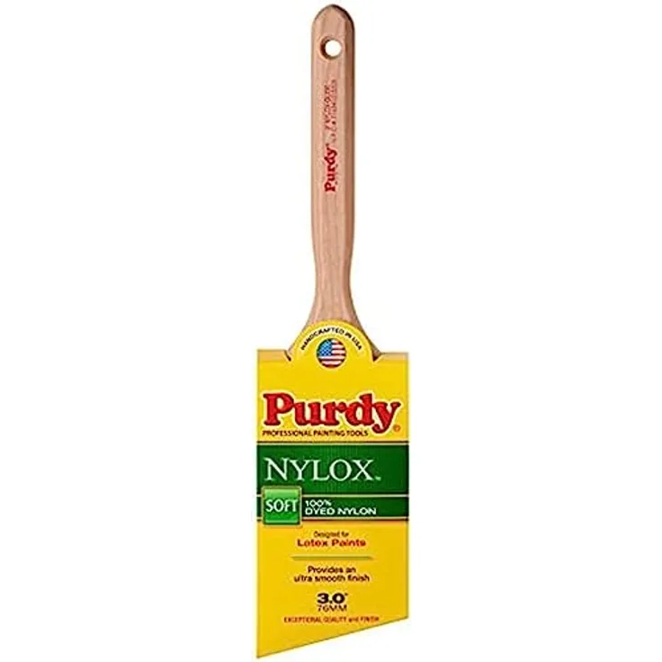 Purdy 144152230 Nylox Serie Glide Pinsel mit eckigem Rand, 7,6 cm