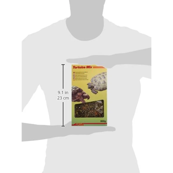 Lucky Reptile Tortoise Mix, hochwertiges Terrarienfutter, 800g, reich an Rohfaser, nachhaltig und ohne Zuckerzusatz – Bild 3