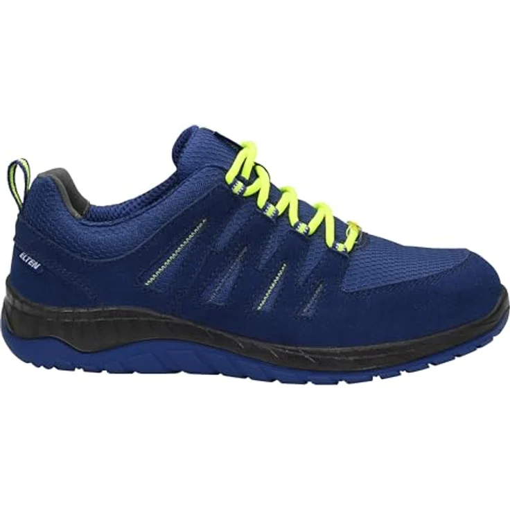 ELTEN MADDOX darkblue Low ESD S3 Sicherheitsschuh, hydrophobiertes Veloursleder, atmungsaktives Textilfutter, gepolsterte Lasche, TPU/PU Sohle MAXXIMO – Bild 3