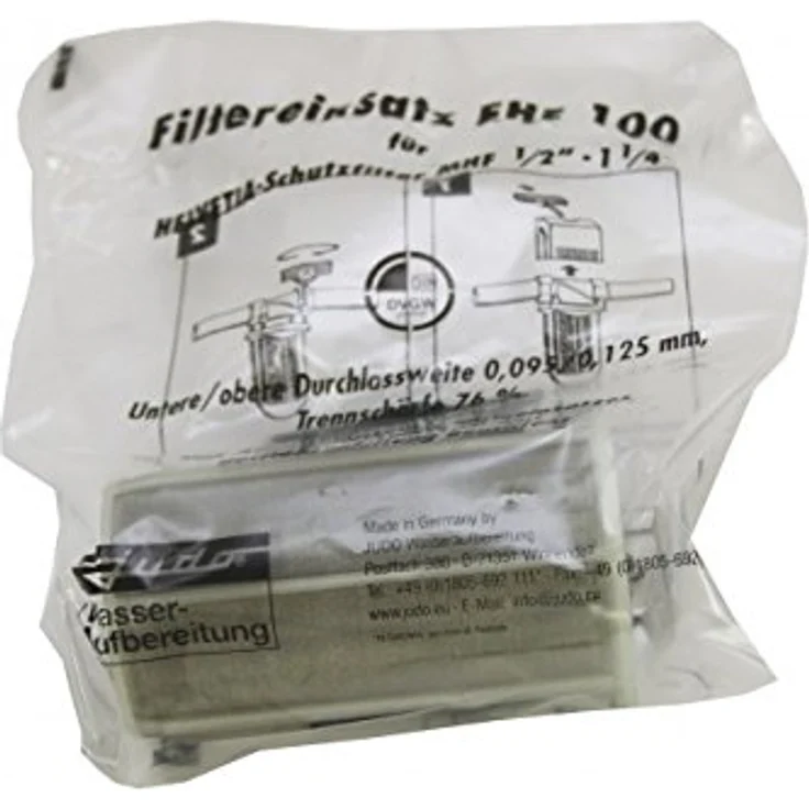 JUDO Siebeinsatz Ersatzfilter Edelstahl Helvetia Filtereinsatz für MHF 1-2'' - 1 1-4'' 8080030 – Bild 2