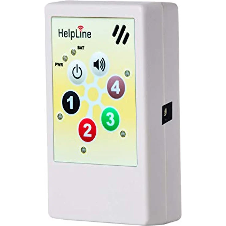 HelpLine by Eiflaender & Soehne Helpline 2 Hausnotruf Alarmanlage (Angenehme Ruftonmelodien, 4 verschiedene Kanäle programmierbar) – Bild 2