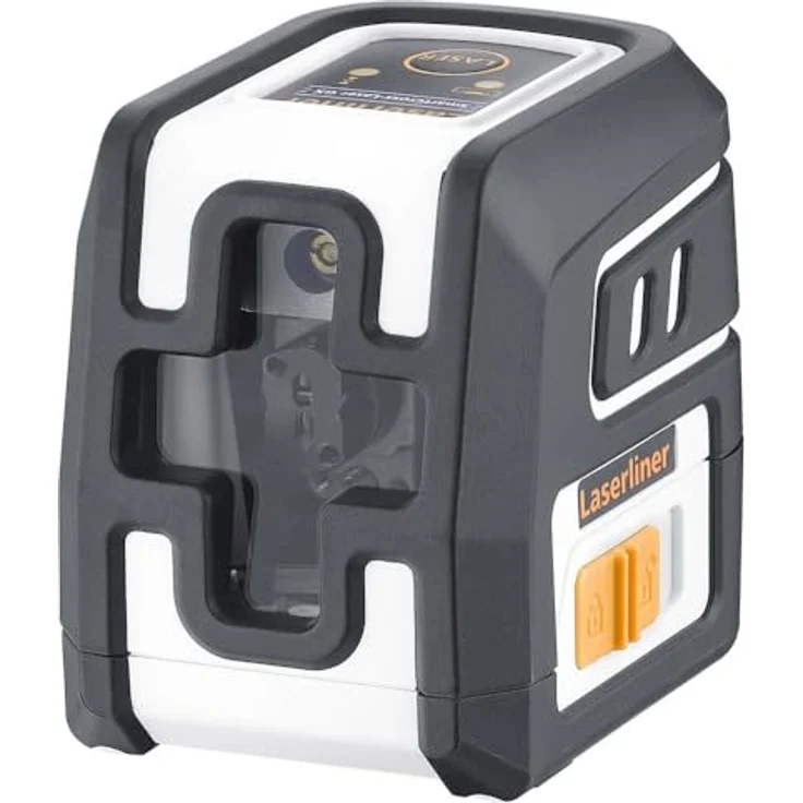 Laserliner SmartCross-Laser X, Kreuzlinienlaser mit max. Arbeitsbereich 10 m, manuelle Neigungsfunktion, integrierter Handempfänger-Modus, recyceltes Kunststoffgehäuse – Bild 2