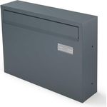 SafePost Zaunbriefkasten 920, anthrazit matt, Entnahme hinten