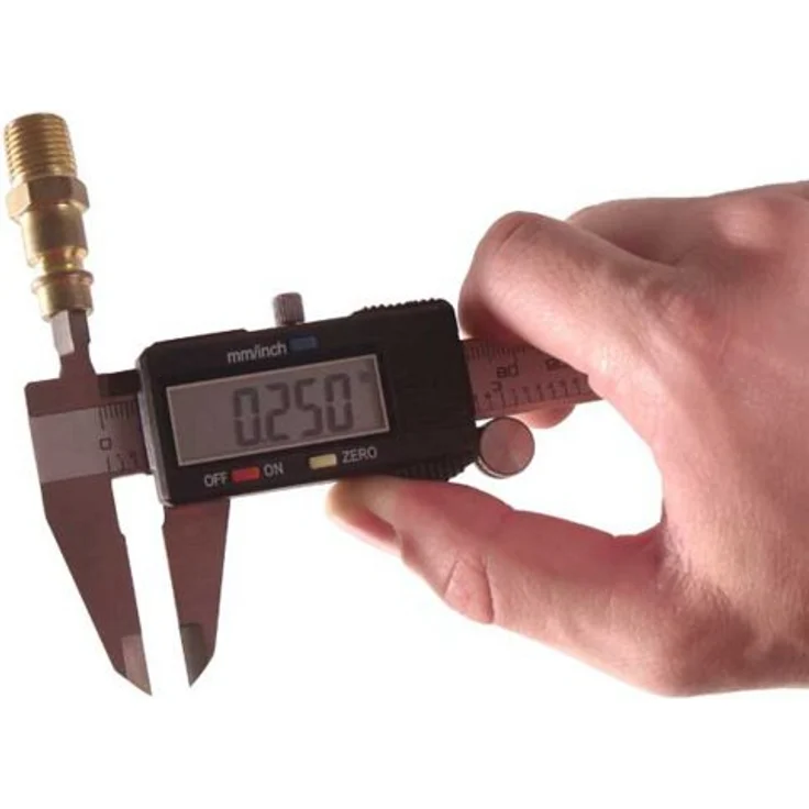 Mauk digitaler Messschieber 0-150 mm LCD Display inch/mm Schieblehre inkl. Case – Bild 3