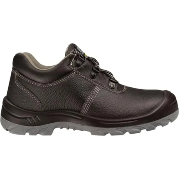 Safety Jogger Bestrun Arbeitsschuh, Sicherheitsschuh mit Stahlzehenkappe und durchtrittsicherer Stahlzwischensohle, Naturleder – Bild 1