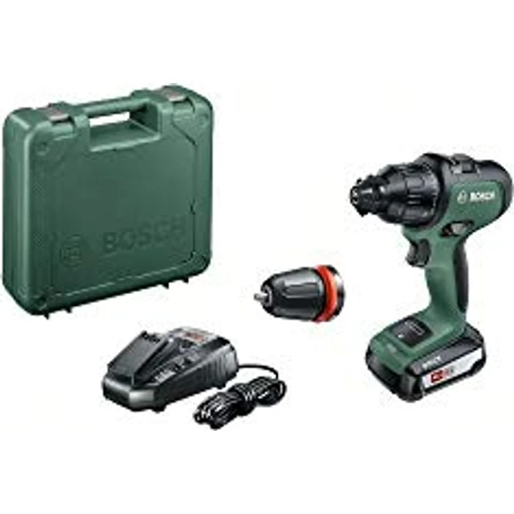 Bosch Akku Schlagbohrmaschine AdvancedImpact 18 (1 Akku, 18 Volt System, im Handwerkerkoffer) – Bild 2
