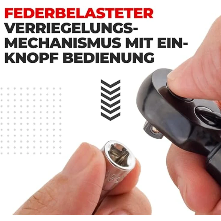 Pro Bike Tool Drehmomentschlüssel Carbon, 1/4 Zoll Antrieb, Umschaltknarre, Schwarz – Bild 6