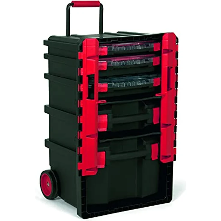 TAYG 159008 Trail-Box Nr.59 PRO Werkzeugtrolley Nr. 59 500 x 410 x 770 mm – Bild 2