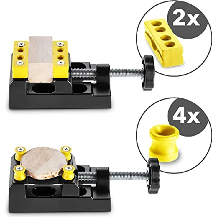 TROTEC Bohrersatz TROTEC Handbohrer-Set 37-teilig Werkzeug Handwerkzeug, 25 HSS-Präzisionsbohrer, Aluminium, (37-tlg) – Bild 6