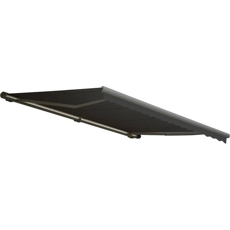 MCW Kassettenmarkise H122-4x3-V Elektrische Kassetten-Markise, Markise von 0° bis 35° einstellbar, Luxus-Variante in Polyacryl-Farbe