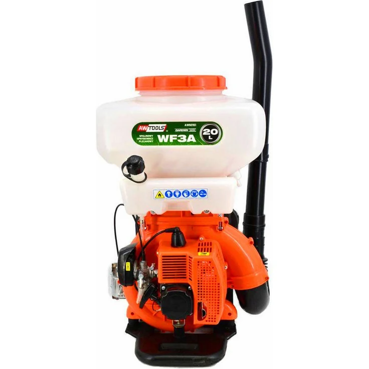 TRIZERATOP AWTOOLS GS 20 l, Benzin-Drucksprüher mit leistungsstarkem Motor und ergonomischem Tragesystem, 12 m Sprühreichweite