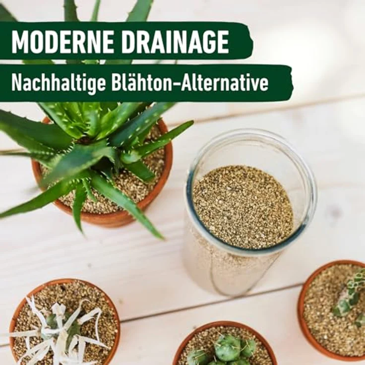 COMPO Bio GRANUPLANT® Kakteen Pflanzgranulat, 6 L, nachhaltiges Granulat aus 100 % natürlichem Bimsstein, grau/beige – Bild 4