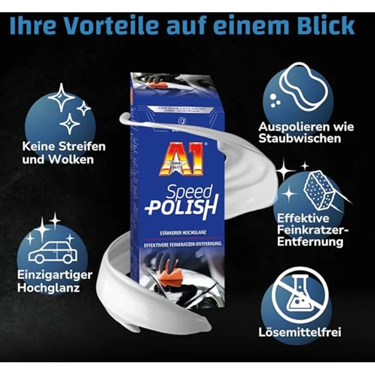 Dr. Wack A1 Speed Polish 500 ml – Bild 5