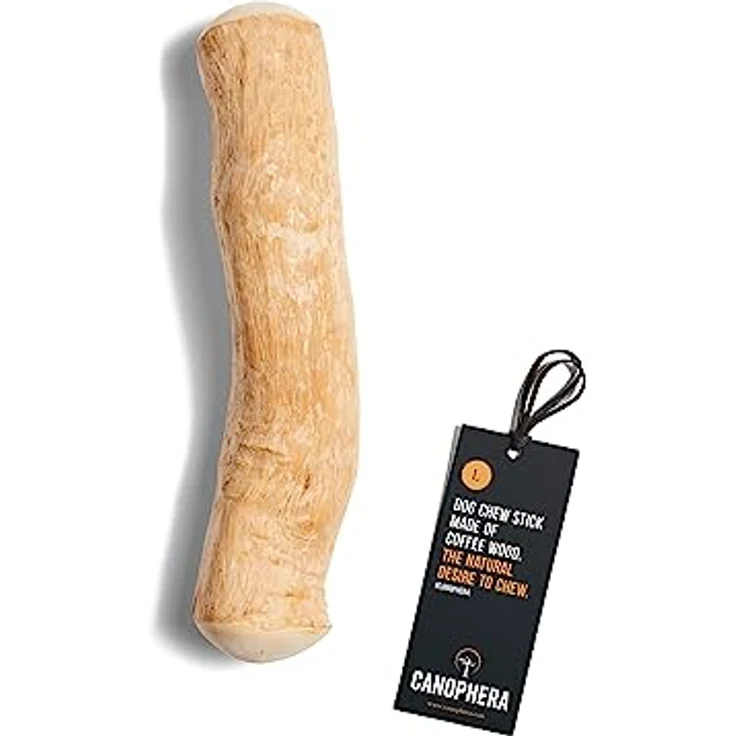Canophera Kaustäbchen für Hunde, aus Kaffeeholz, für Normale Kauer, Größe XS – Bild 1