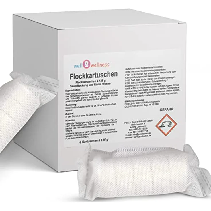 well2wellness Flockkartuschen 1,0 kg – Bild 2