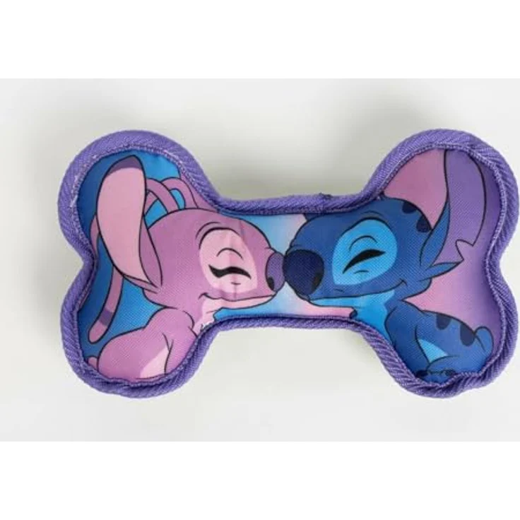 Lilo & Stitch Spielknochen Quietscher-Hundespielzeug - Fördert Zahnpflege & sorgt für Spaß – Bild 5