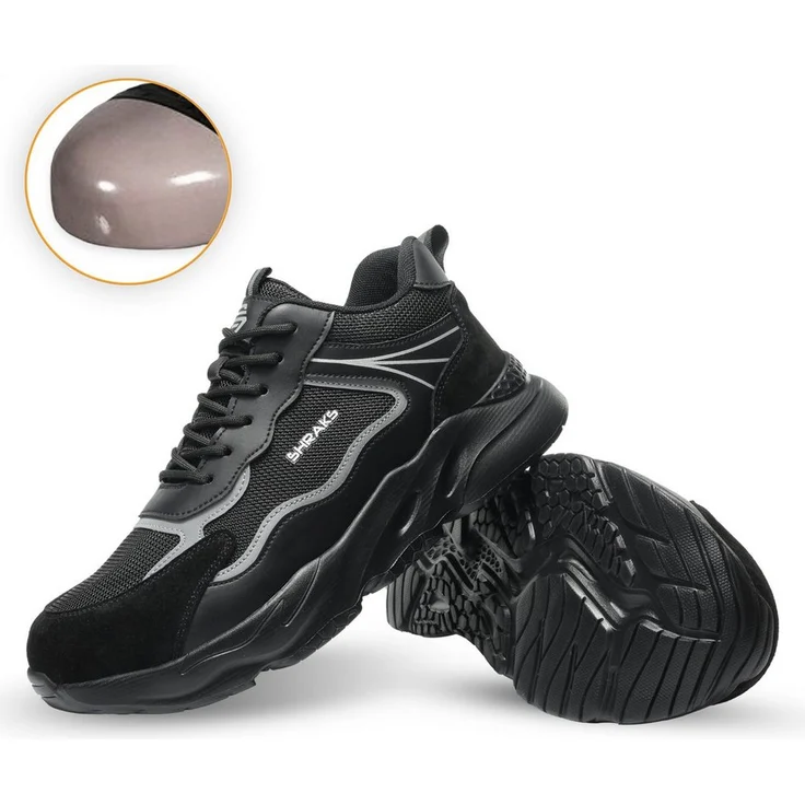 Shraks Shraks™ Moda Sicherheitsschuhe, Bequem, mit Stahlkappe, Rutschfest, Wasserabweisend, ISO20345, Arbeitsschuh