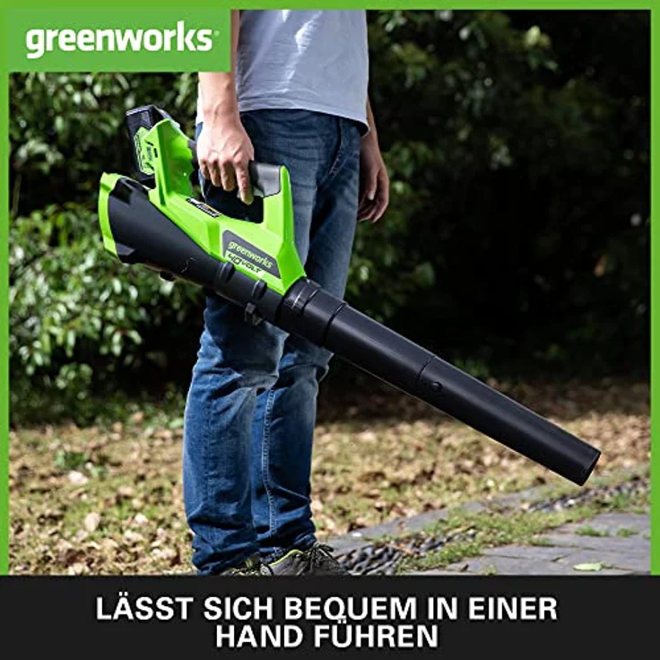 Greenworks 40V Akku-Axial-Laubbläser (ohne Akku und Ladegerät) - 2400807 – Bild 5