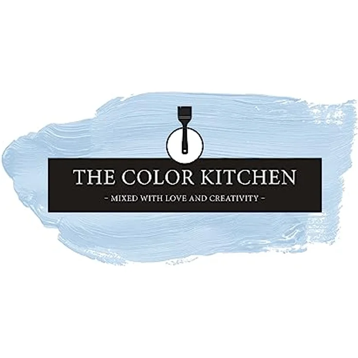 A.S. Création The Color Kitchen Wand- und Deckenfarbe, matte Innenfarbe in Blau "Ice Bonbon", 5 l, hohe Deckkraft, wasserbasiert, scheuerbeständig – Bild 1