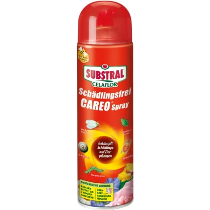 Substral Celaflor Schädlingsfrei Careo Spray, anwendungsfertig, mit schneller Wirkung gegen Pflanzenschädlinge, 400 ml