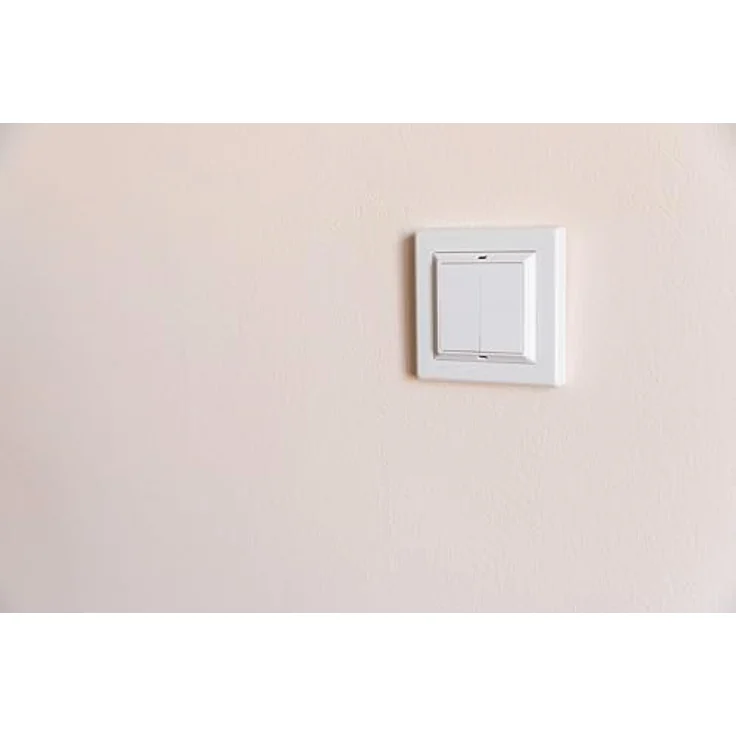 Shelly Abdeckrahmen SHELLY Wandtaster-Adapter 232792, 4-fach, Elfenbein, für Gira und Merten Systeme – Bild 2