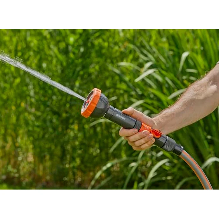 GARDENA Profi-System-Spritz-Brause: Gartenbrause für einen höheren Wasserdurchfluss, mit stufenlos regulierbarem Wasserstrahl (2847-20) – Bild 6