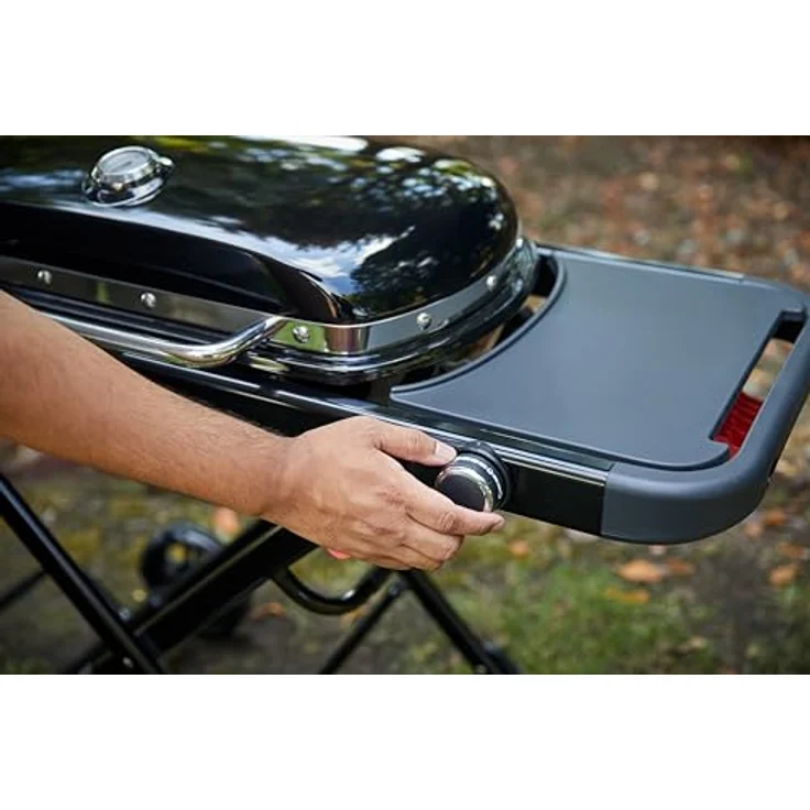 Weber-Stephen, Gasgrill, Weber Traveler Stealth Edition schwarz – Bild 7