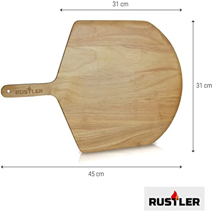 Rustler Pizzaschieber Heber Holz – Bild 3