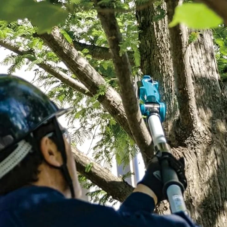 Makita Akku-Hochentaster, leistungsstarke Kettensäge mit teleskopierbarem Schaft, 18V – Bild 3