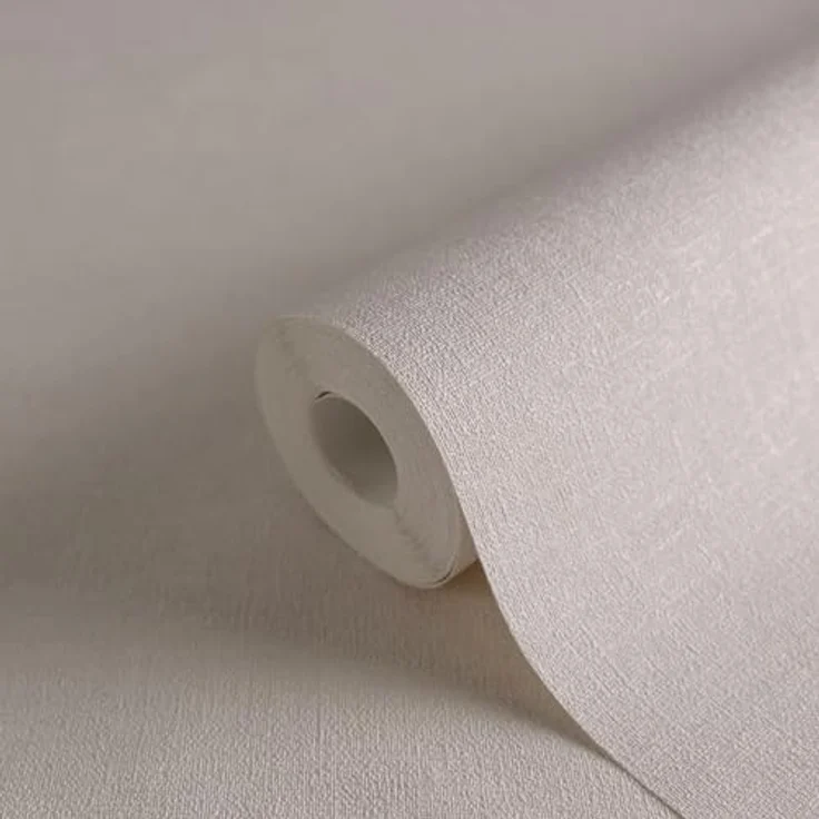 A.S. Création Smart Surfaces Vliestapete in Putzoptik, einfarbig, 10,05 m x 0,53 m, Beige-Creme, hohe Licht- und Scheuerbeständigkeit, FSC-zertifiziert, Made in Germany – Bild 2