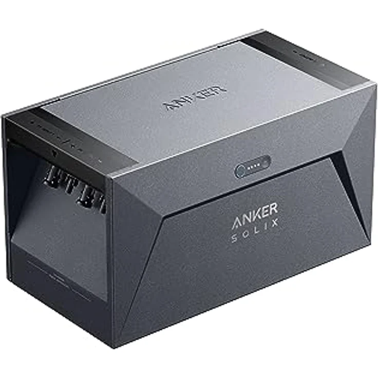 Anker SOLIX Solarbank E1600, 1,6kWh Akkukapazität, IP65, 6000 Ladezyklen, LFP Akku, Kompatibel mit 99% Aller Balkonkraftwerke, Installation in 5 Min. Plug&Play – Bild 1