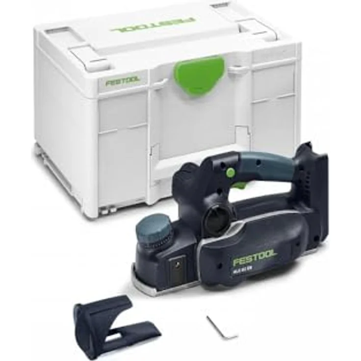 Festool HLC 82 EB-Basic, Akku-Hobelmaschine mit 2,5 mm Spanabnahme, 25 mm Falztiefe und bürstenlosem EC-TEC-Motor – Bild 1