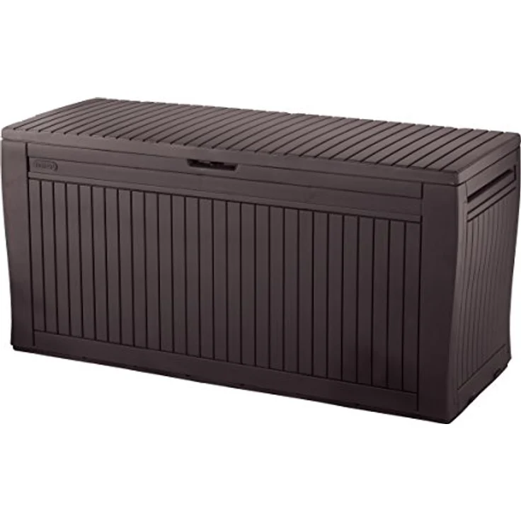 Keter 231317 Comfy Box, Braun, 116.7 x 44.7 x 57 cm – Bild 1