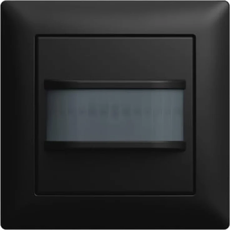 Busch-Jaeger BJ 64761 UJ-915, Bewegungsmelder Komplettset mit 180° Erfassungswinkel und Unterputzmontage, Schwarz – Bild 2