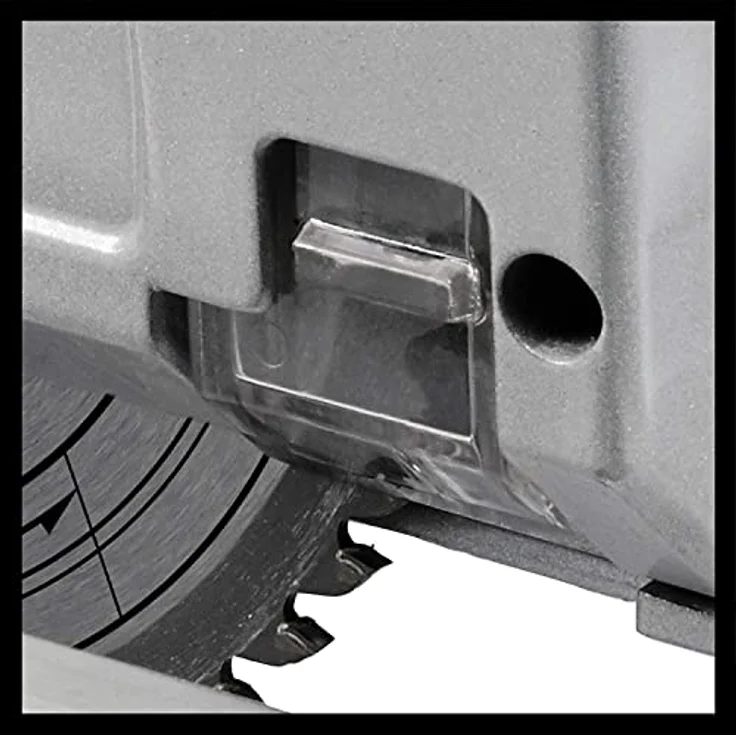 Einhell Tauchsäge TE-PS 165 (1.200 Watt, werkzeuglose Einstellung bei Schnitttiefe + Neigungswinkel, hochwertiges Hartmetall-Sägeblatt, Sägeblattarretierung) – Bild 5