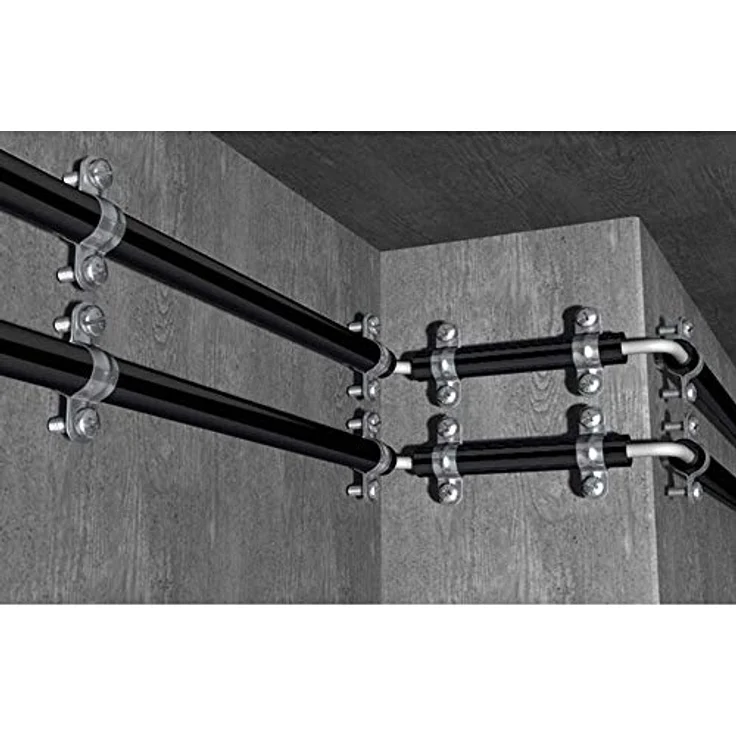 Fischer 60170 Befestigungsschelle BSMD 18, einlaschige Metallschelle für Rohrbefestigungen, 50 Stück – Bild 6