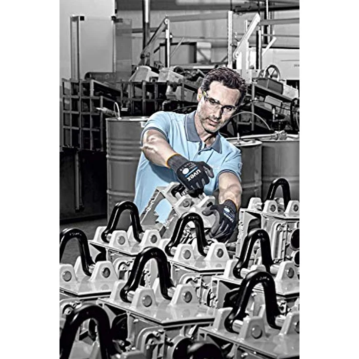 Uvex 60070 9 PHYNOMIC XG Sicherheit Handschuh, Größe: 9, Schwarz - Preisvergleich – Bild 2