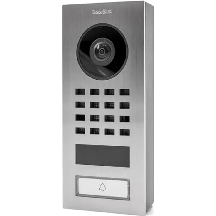 DoorBird D11 Video-Türsprechanlage, LAN/WLAN Komplett-Set aus Edelstahl V2A (gebürstet), HD-Qualität, Smart Home kompatibel – Bild 2