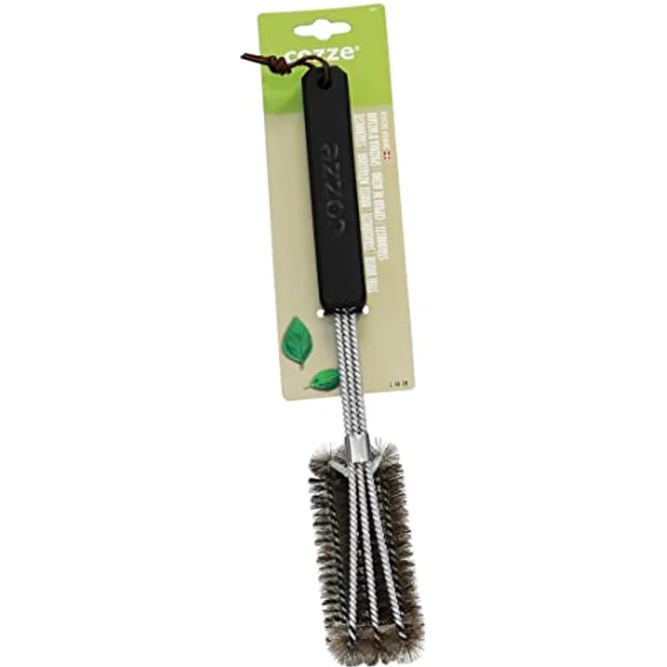 Cozze® Stahlbürste 11,5x3x40 cm mit PP-Griff – Bild 2