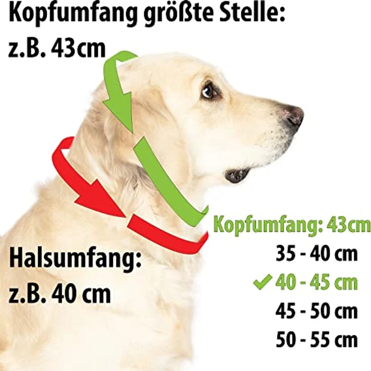 CopcoPet - Fettlederhalsband, Würger geflochten mit verchromten Zugstopp-Ring, Cognac 25-30 cm x 15 mm – Bild 3